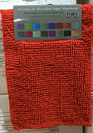 Alfombras Microfibra 40x60. 4€ unidad