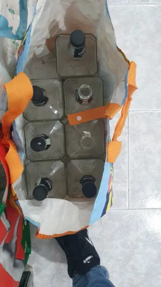 Bottiglie Jack Daniel's vuote