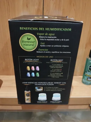 Humidificador de Esencia Ambar