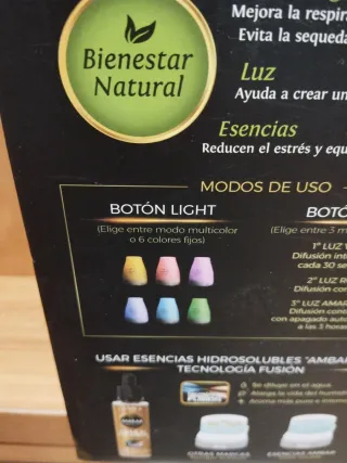 Humidificador de Esencia Ambar