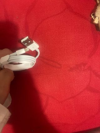 Cable Cargador iPhone Blanco