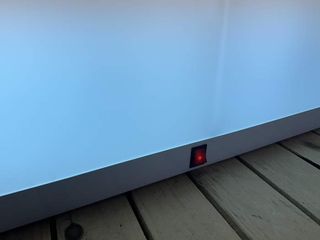 NEGATOSCOPIO 2 PANTALLAS ACERO BLANCO