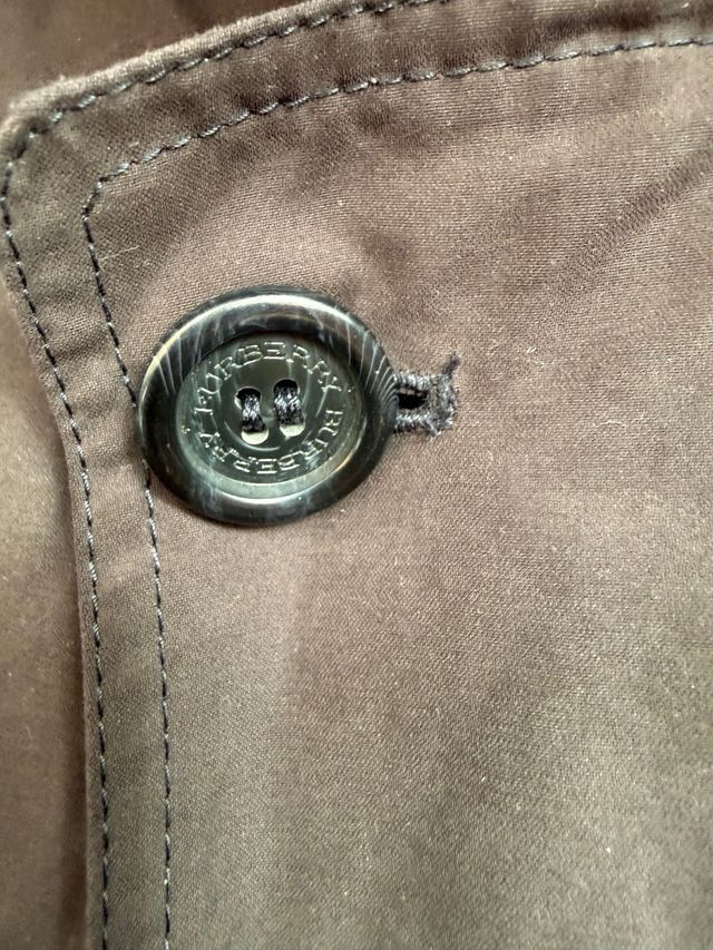 VINTAGE Chaquetón negro BURBERRY talla 5