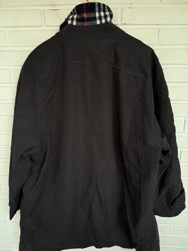 VINTAGE Chaquetón negro BURBERRY talla 5