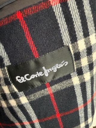 VINTAGE Chaquetón negro BURBERRY talla 5