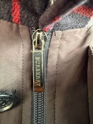VINTAGE Chaquetón negro BURBERRY talla 5