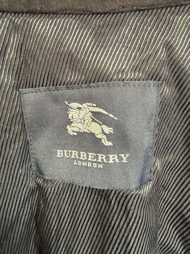 VINTAGE Chaquetón negro BURBERRY talla 5