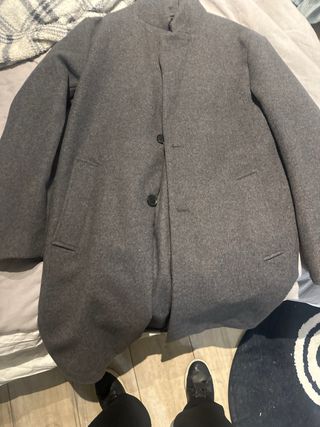 Abrigo Zara Gris