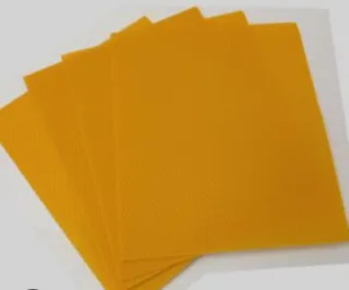 Láminas de cera para colmenas