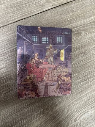 Cyberpunk 2077 ,caratula metalica y comic