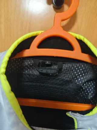 Chaqueta verano Moto Acerbis Gris y Flúor, talla L