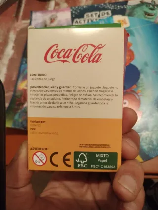 Juego de cartas Burger King