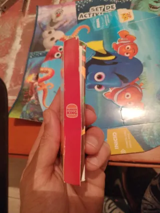 Juego de cartas Burger King