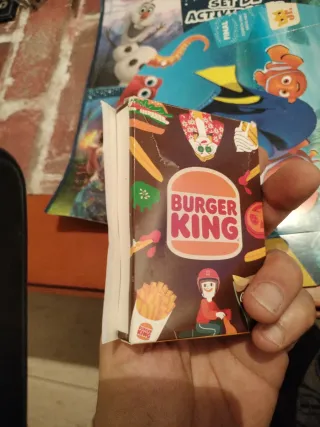 Juego de cartas Burger King