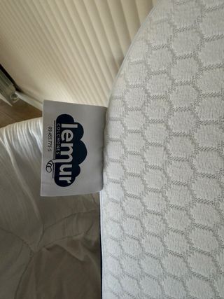 Culla in vimini per neonato con materasso LEMUR