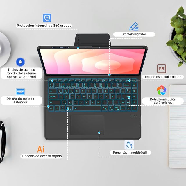 NUEVA Funda Samsung Galaxy Tab S11/10/9/8 Ultra