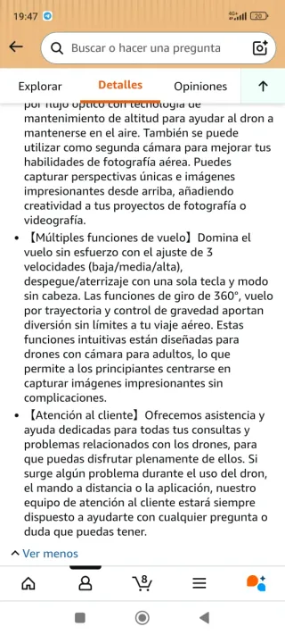 Dron Toladrone TD12PRO-E Principiantes