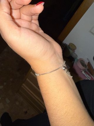 Pulsera Pandora Plata Ajustable