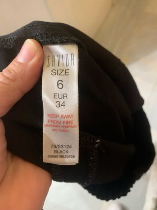 Pantalones negros mujer