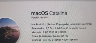 MacBook Pro Retina 13” (2014-2015)