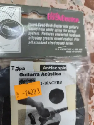 Antiacople Feedback Buster Guitarra Acústica