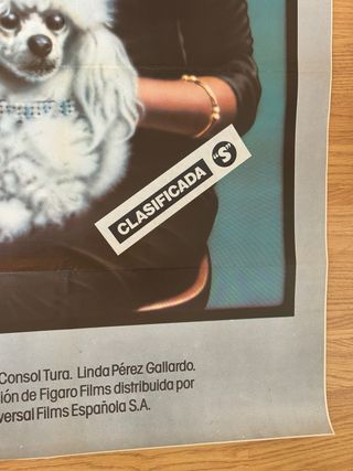 Cartel Película Camiche Bigas Luna