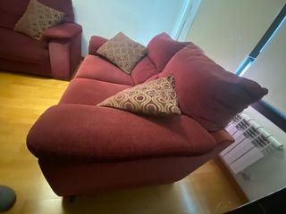 Sofá de 2 plazas en tela