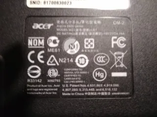 Ordenador Portátil Acer Aspire 8920G