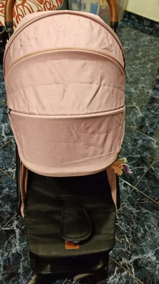 Silla de paseo Kinderkraft rosa