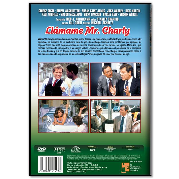 LLAMAME MR. CHARLY (Comedia, Denzel Washington)