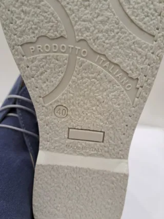 Polacchini uomo tg. 40 Made in Italy