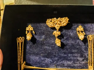 Aderezo niña dorado