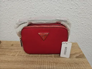 Bolso bandolera rojo Guess