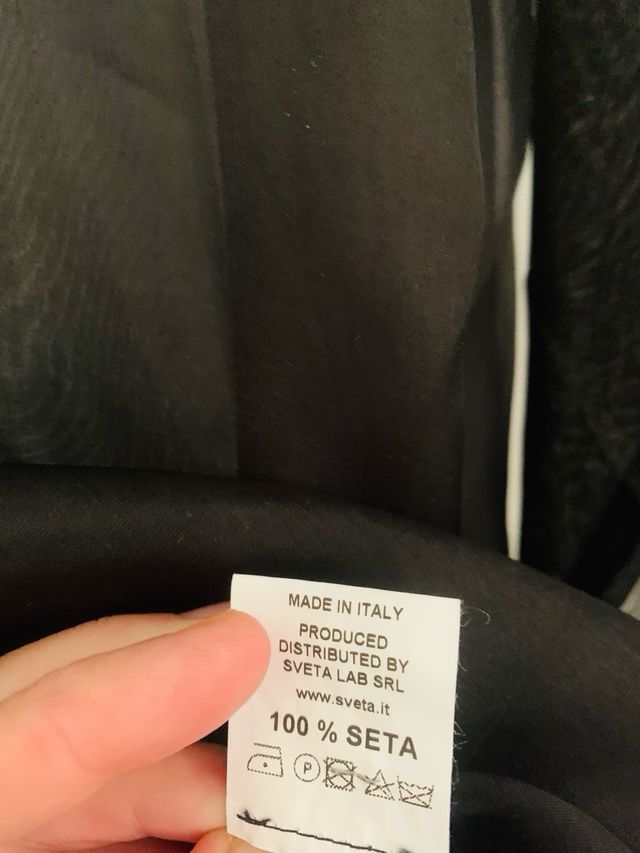 Blusa Sveta Milano Seda Talla L/40