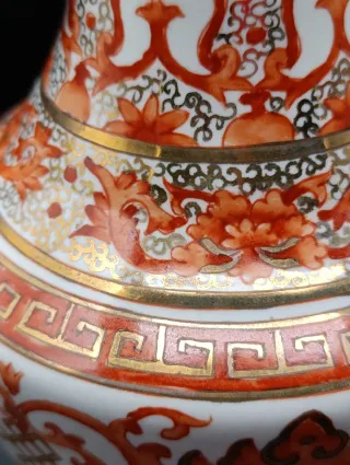 Lámpara de mesa oriental cerámica