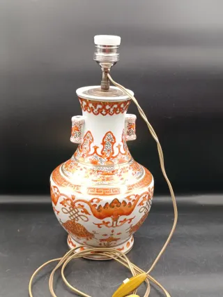 Lámpara de mesa oriental cerámica