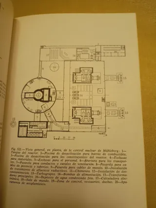 Libro vintage Centrales nucleares