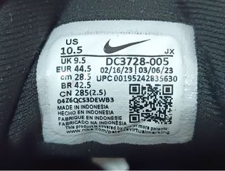 Tenis Nike Running Negros y Rojos