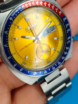 Reloj Seiko Pogue Cronógrafo Automático