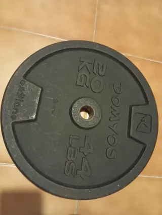 Discos de pesas y mancuerna Pack ahorro