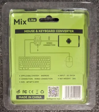Adaptador Mix Lite Ratón Teclado Móvil