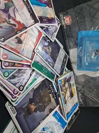 Lote Cartas One Piece + Figura Kobi