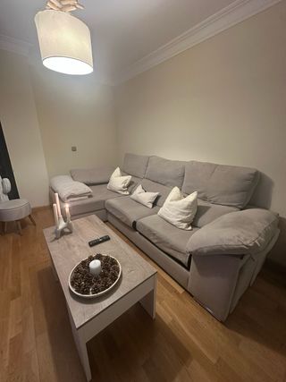 Sofá chaise longue modular 3 piezas,