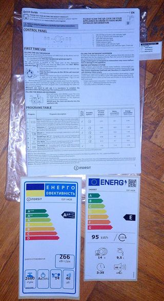 Lavastoviglie Indesit - 14 Coperti