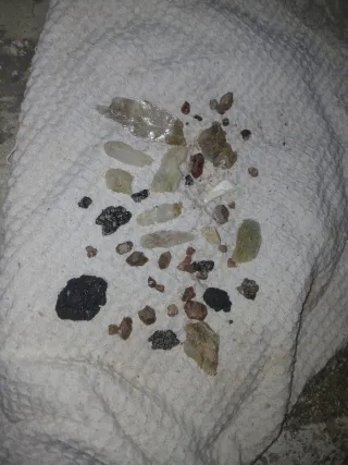 Minerali naturali estratti dalla miniera