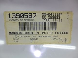 Teclado IBM Blanco del año 1988