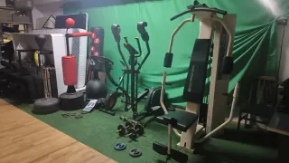 Lote de equipo de gimnasio