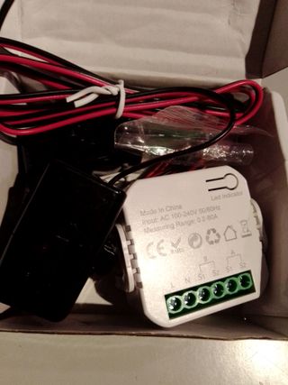 Medidor Energía Wifi W/A/V Bidireccional