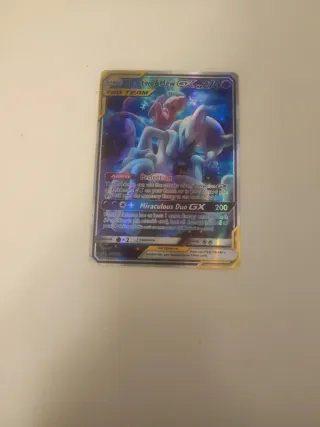 Carta Pokémon Mewtwo & Mew GX TAG TEAM
