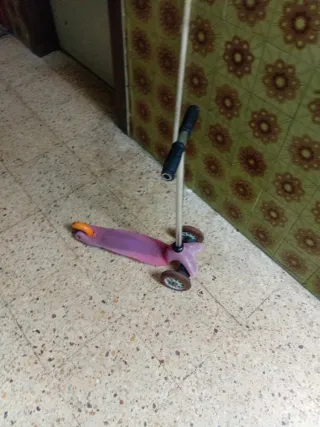 Patinete infantil 3 ruedas rosa